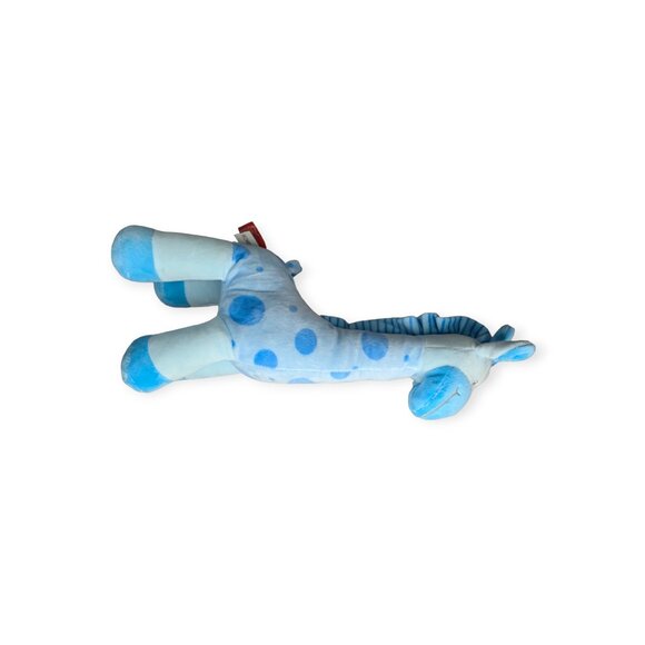 Gitzy Blue Polka Dot Giraffe Lovey Nursery NWOT - Picture 11 of 14